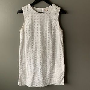Gap white tank dress with pockets
